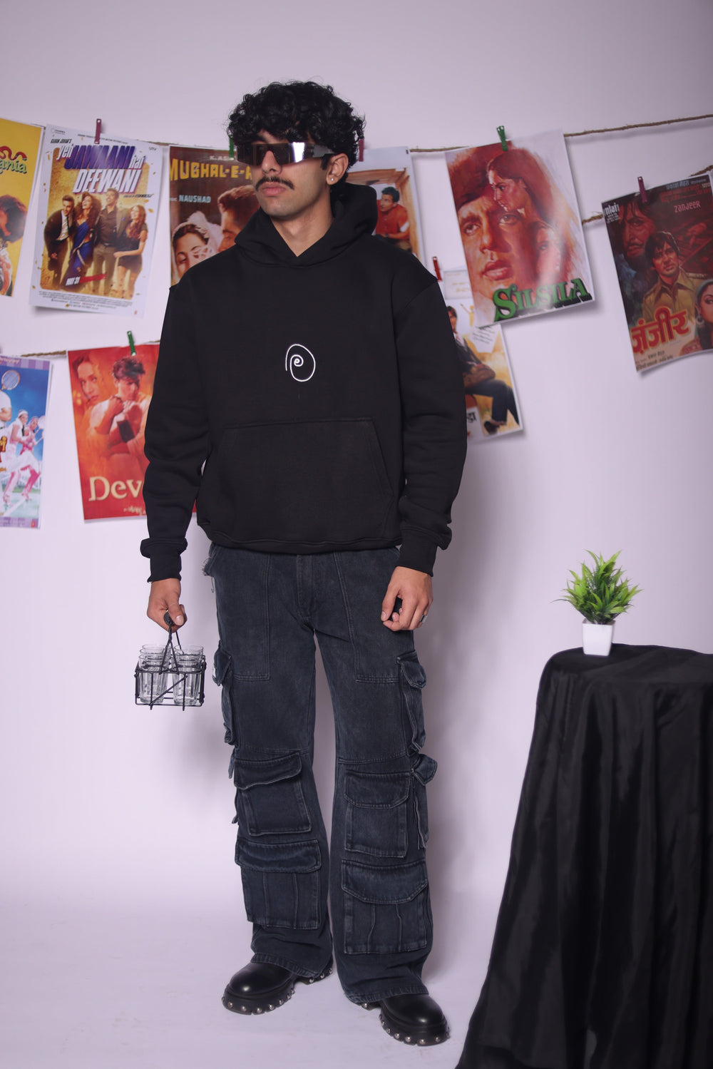 '+91 MH 03 Hoodie