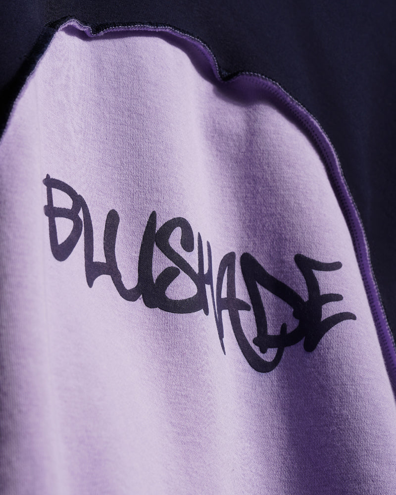 Blushade Hoodie Navy Lavender