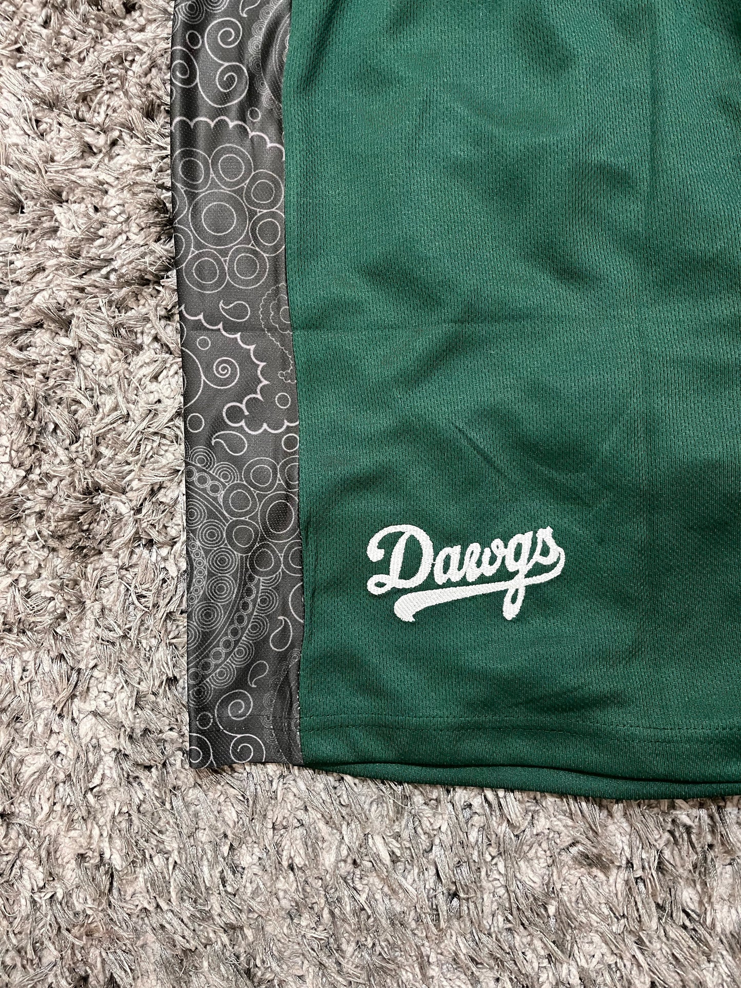 Baseball Jersey Shorts - Shamrock Green