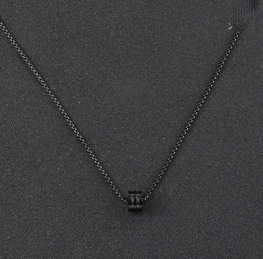 Black Tri Pendant