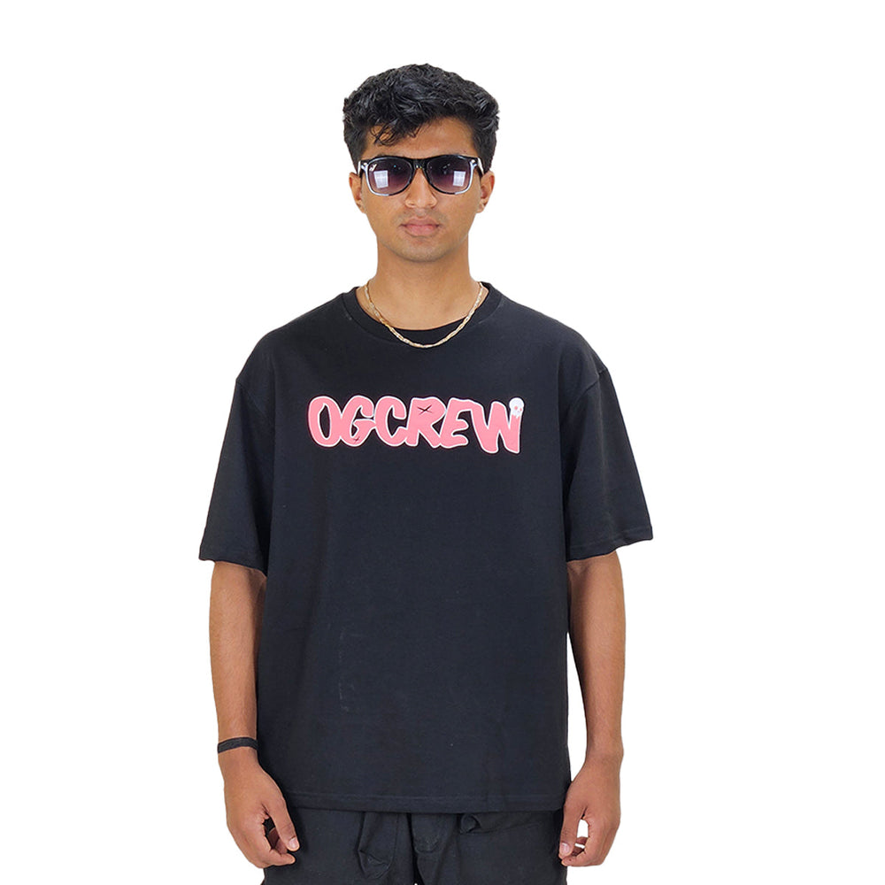 BLACK BUBBLE GUM MAN T-SHIRT