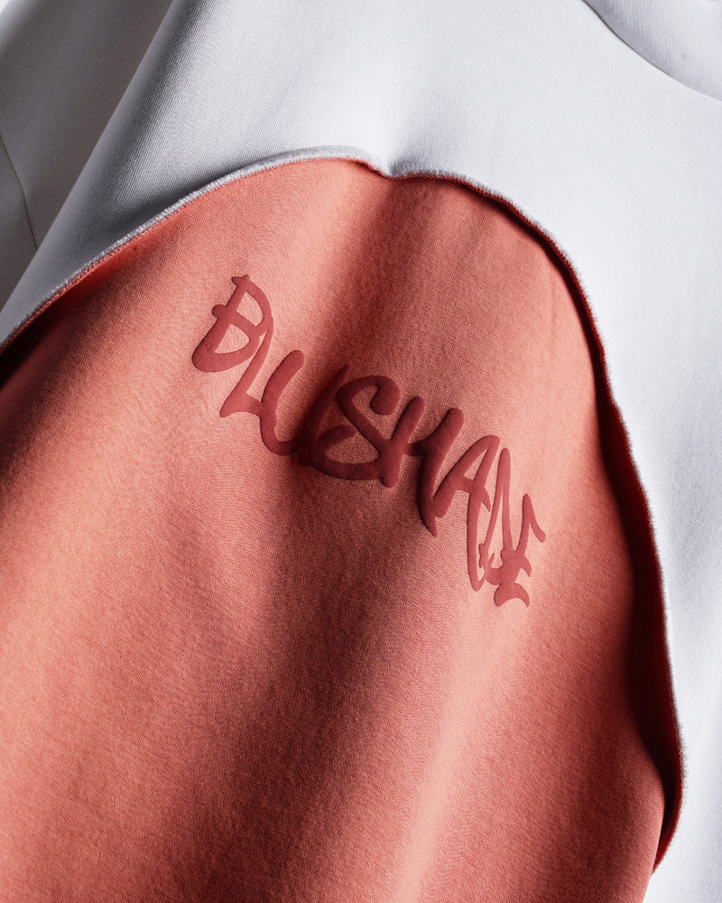 Blushade Hoodie Offwhite Peach