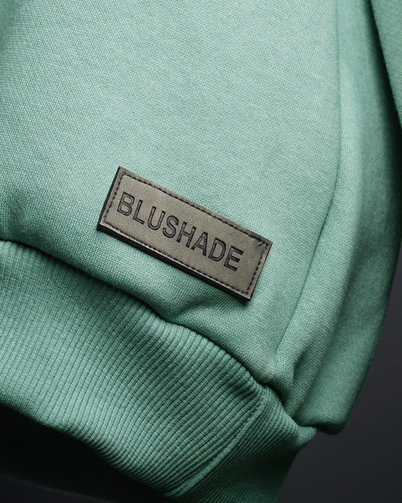 Blushade Hoodie White Green