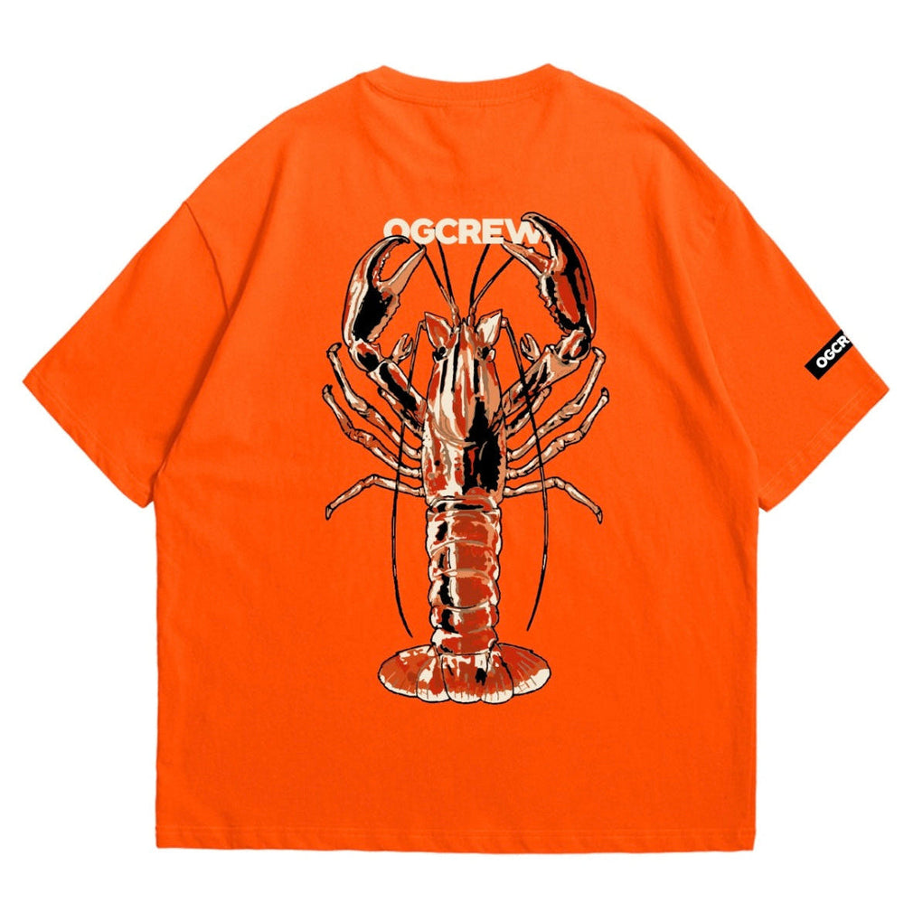 ORANGE LOBSTERS T-SHIRT