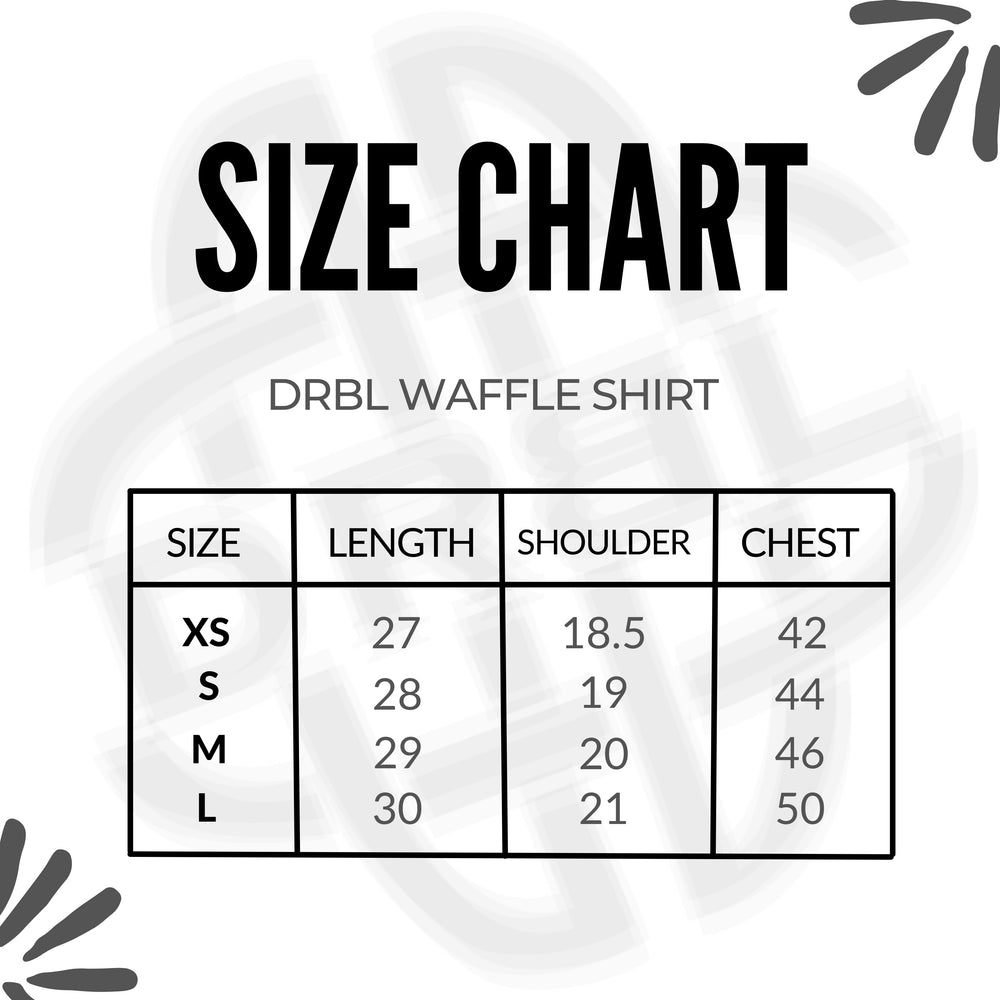 PHANTOM WHITE WAFFLE SHIRT