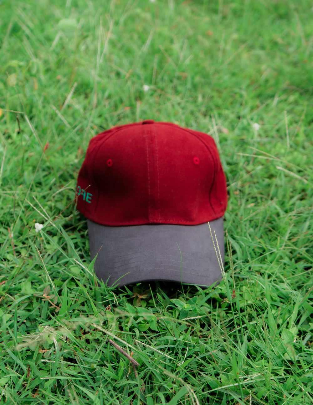 Maroon & Grey Cap