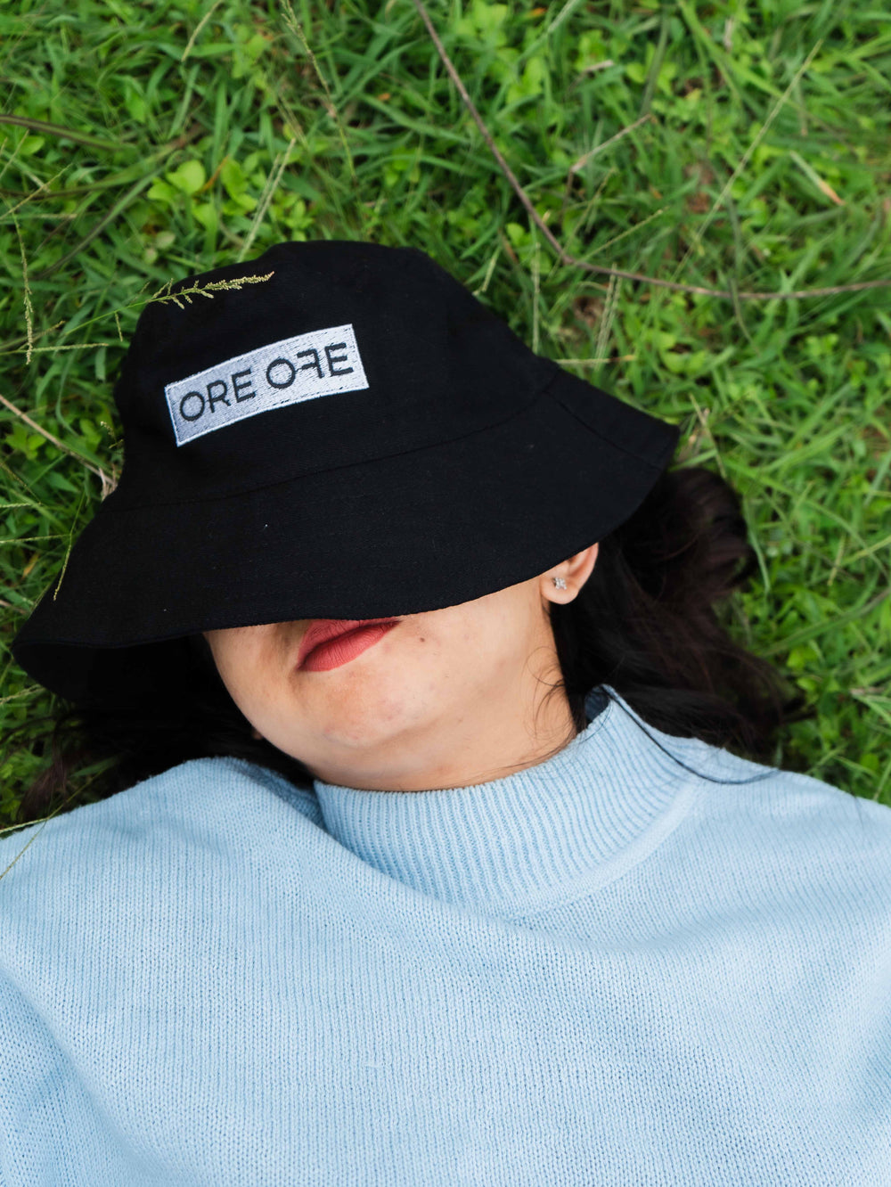 Bucket hat Denim Black