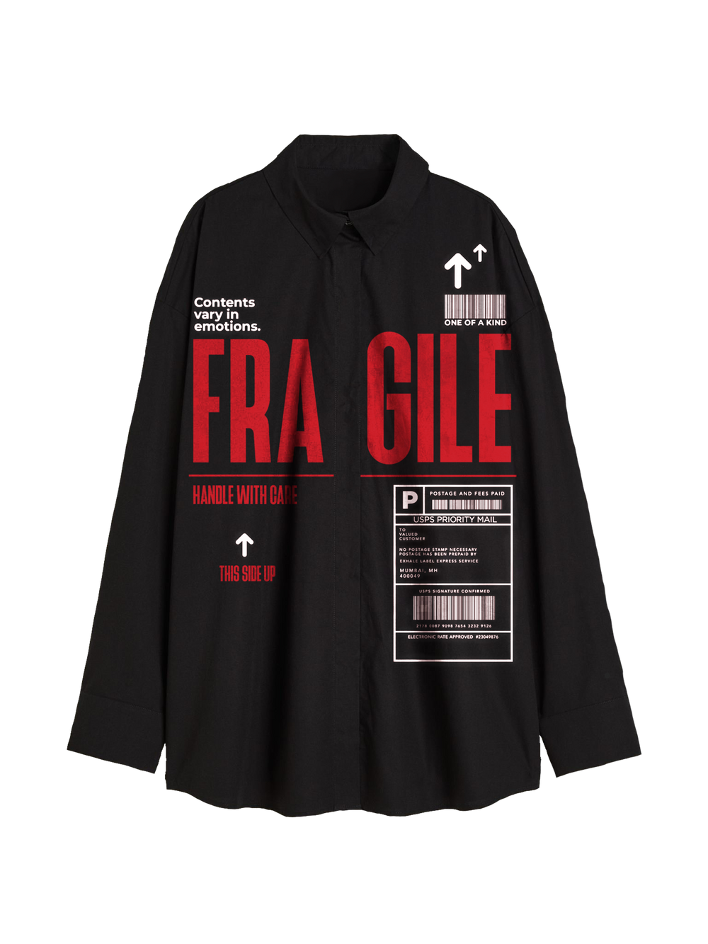 The Fragile Shirt - Women (Black)