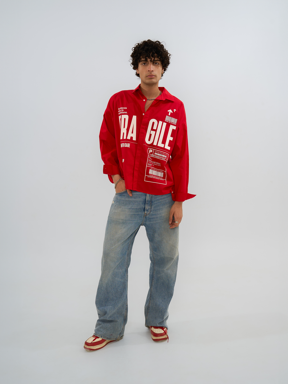 The Fragile Shirt - Men (Red)