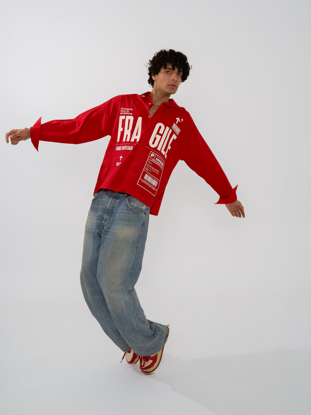 The Fragile Shirt - Men (Red)