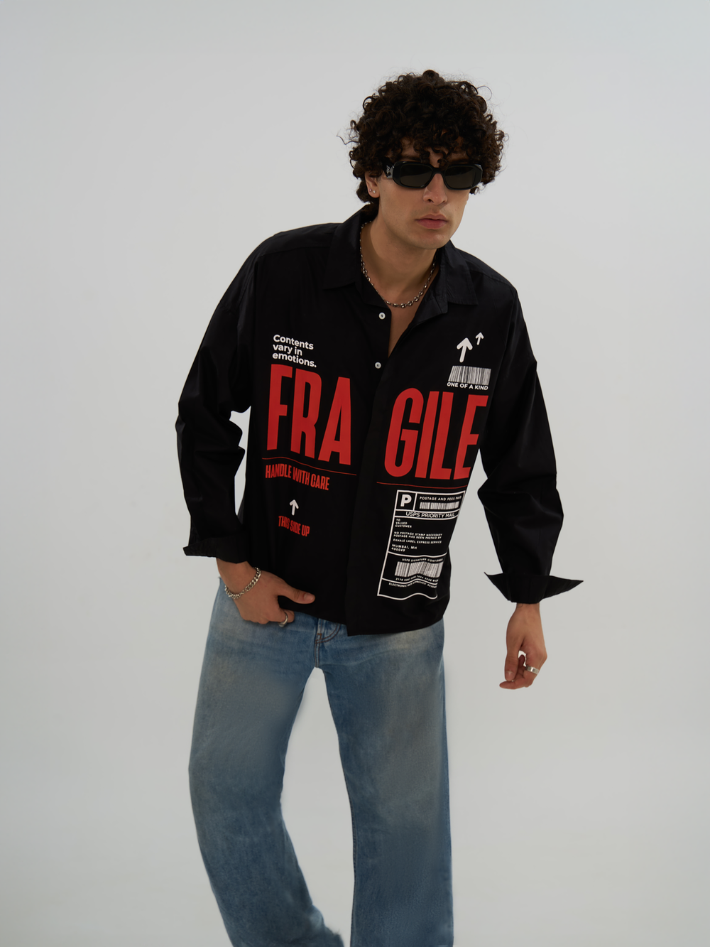 The Fragile Shirt - Men (Black)