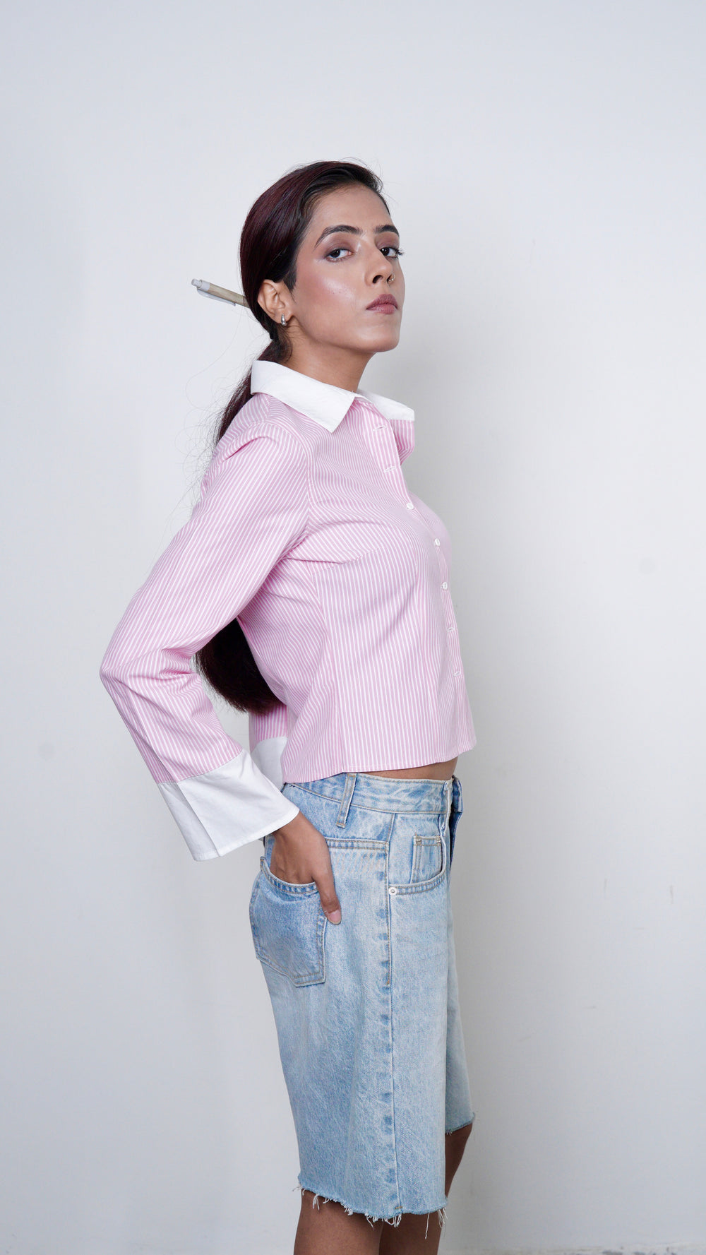 Blush Boss Crop