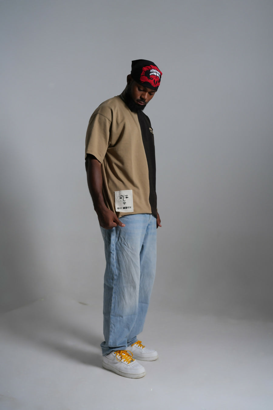 One of One Limited 50-50 FACE TEE