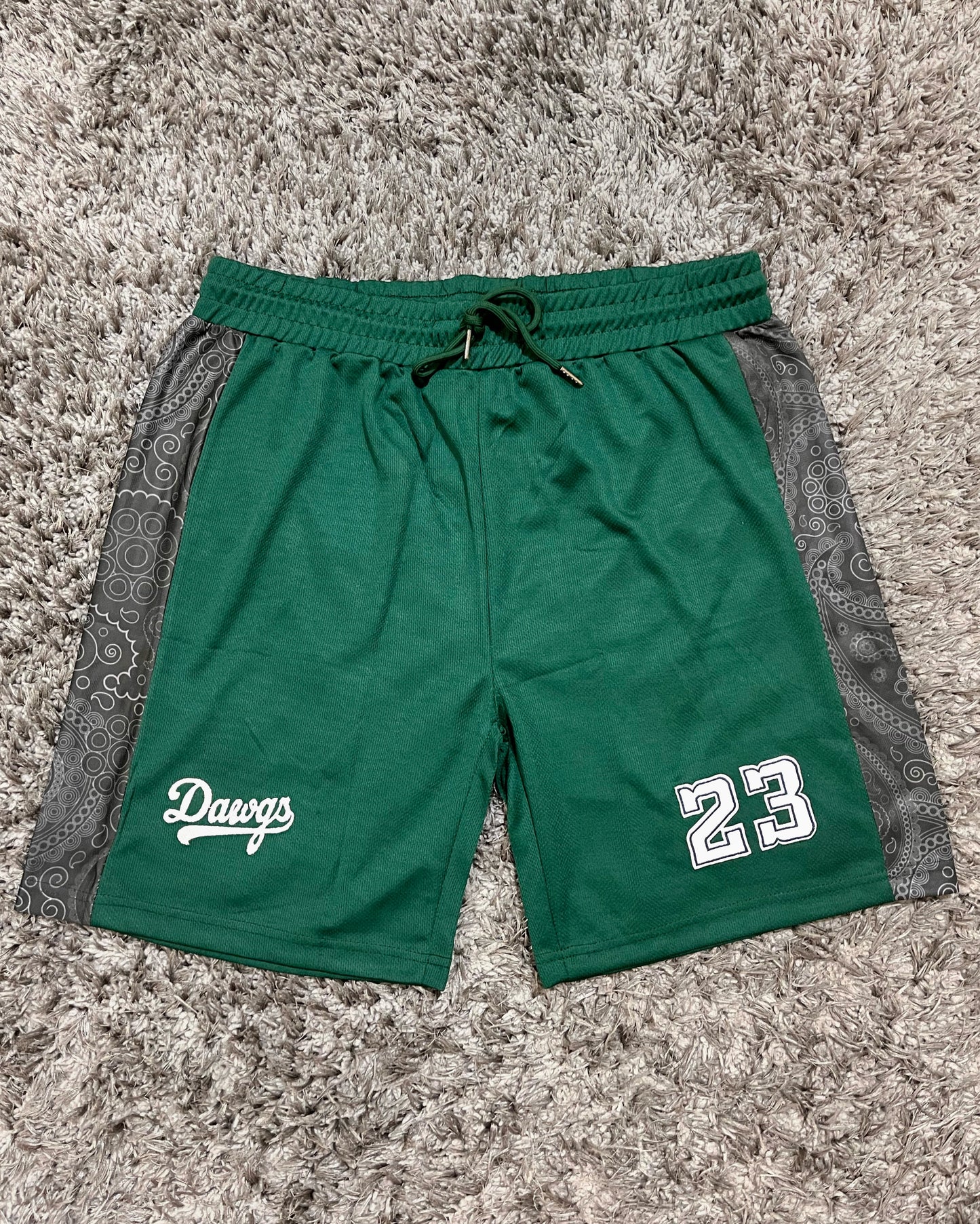 Baseball Jersey Shorts - Shamrock Green
