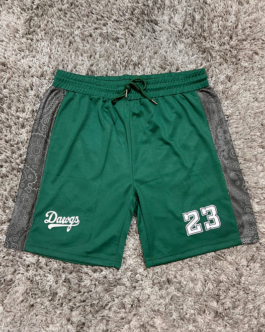Baseball Jersey Shorts - Shamrock Green