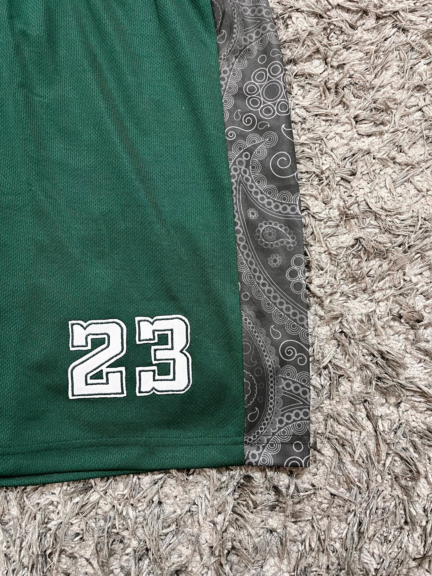 Baseball Jersey Shorts - Shamrock Green