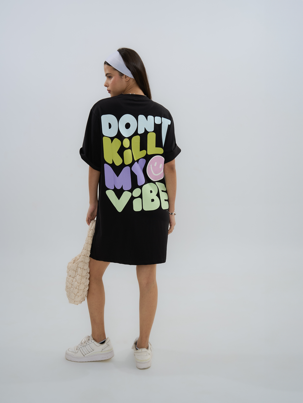 The Vibe • T-Dress - Black