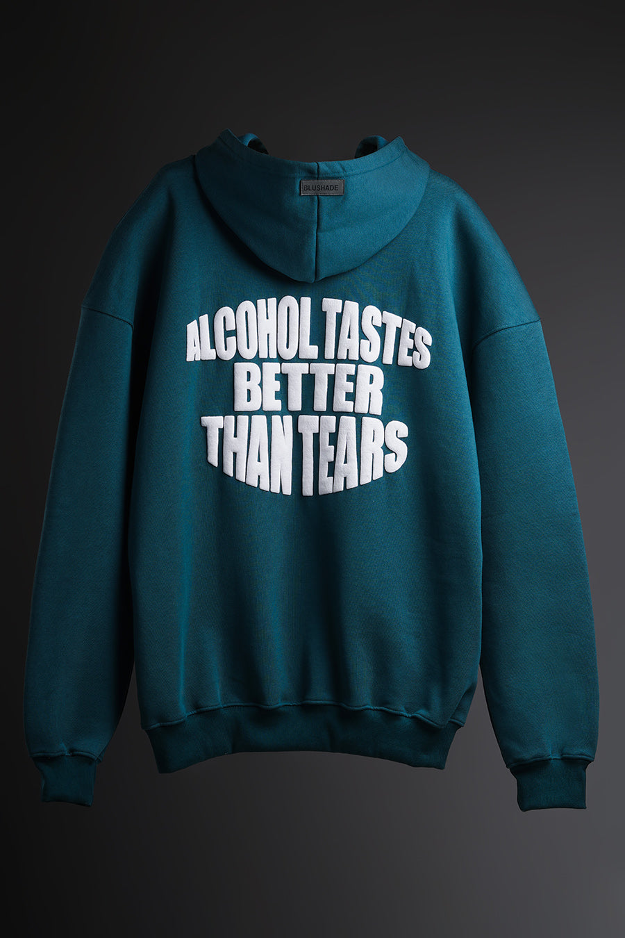 Alcoholic Ted Teal Hoodie