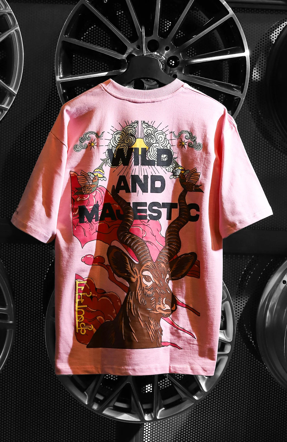 "WILD AND MAJESTIC" Heatwave Pink