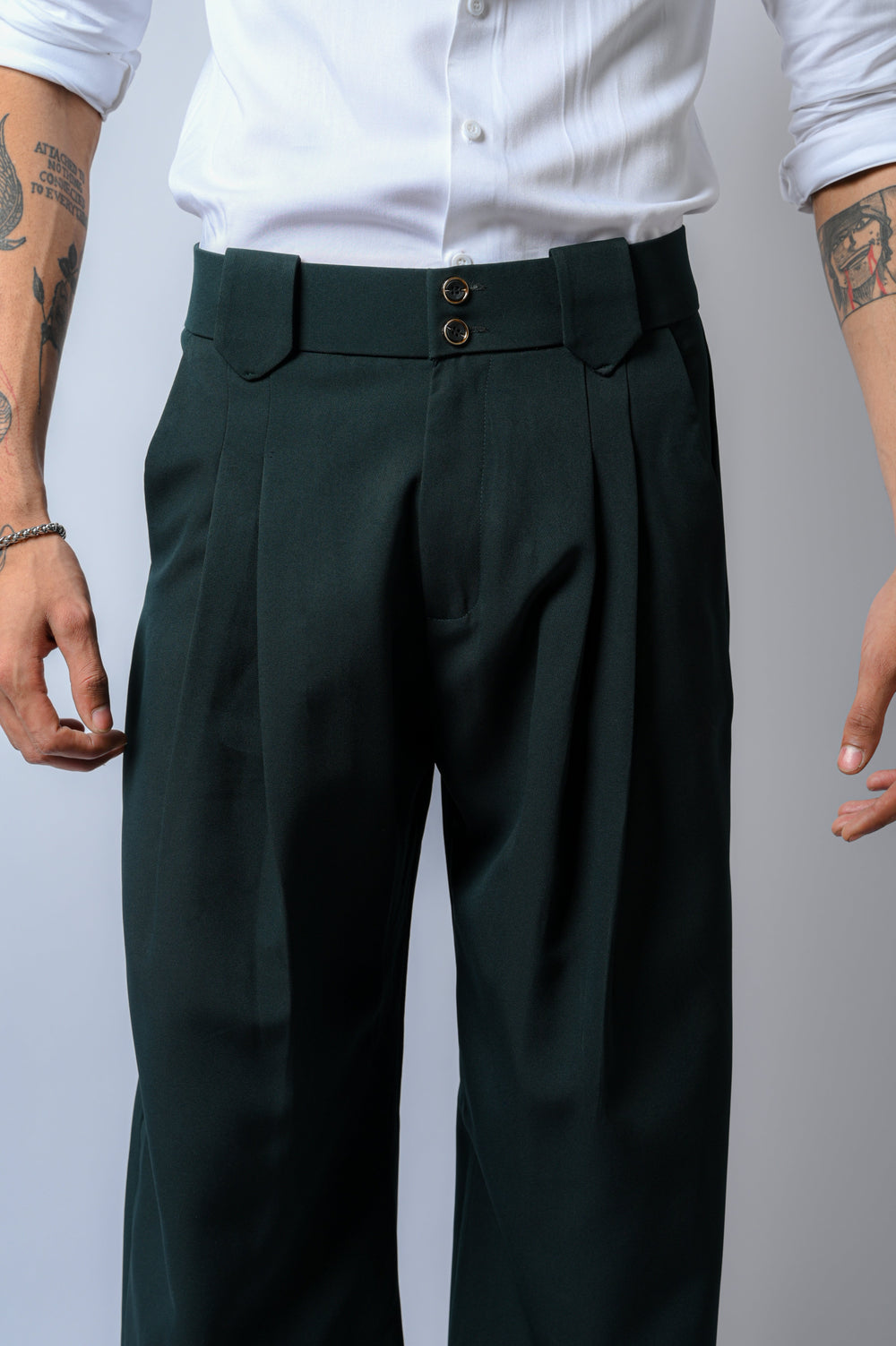 Korean trousers GREEN