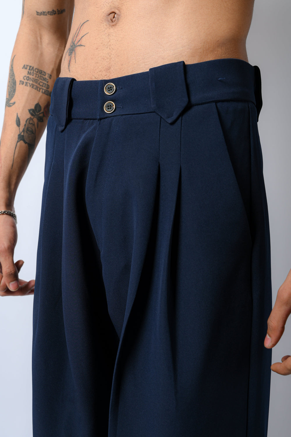 Korean trousers Navy