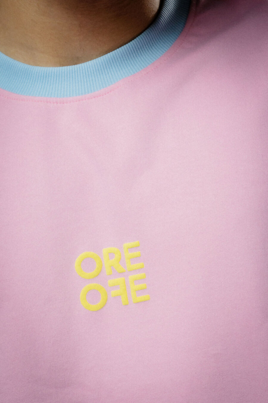 Pink Basic Oversized T-shirt
