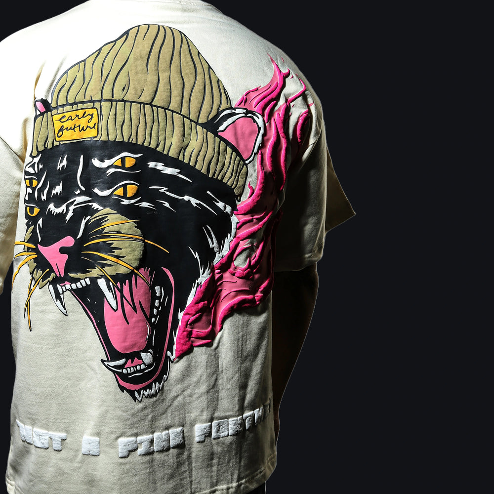 "NOT A PINK PANTHER" Pale Cream
