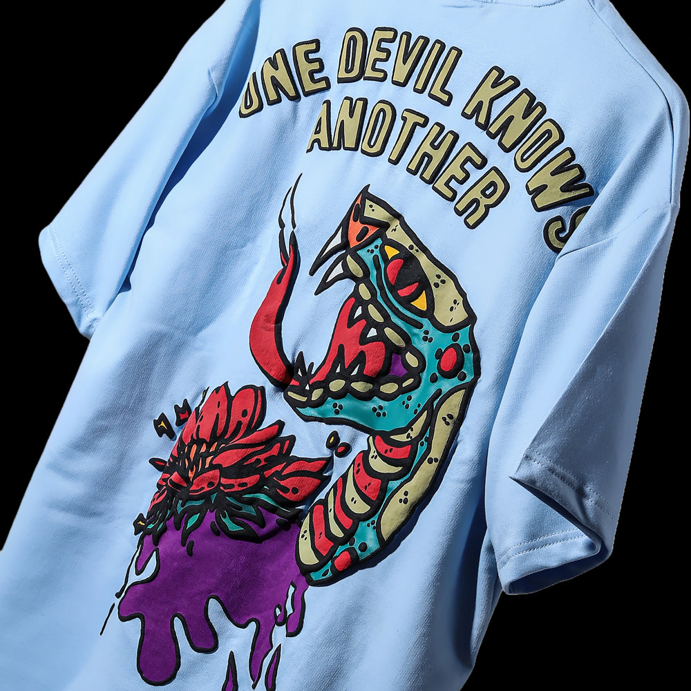 "ONE DEVIL KNOWS ANOTHER" Serpent Sky