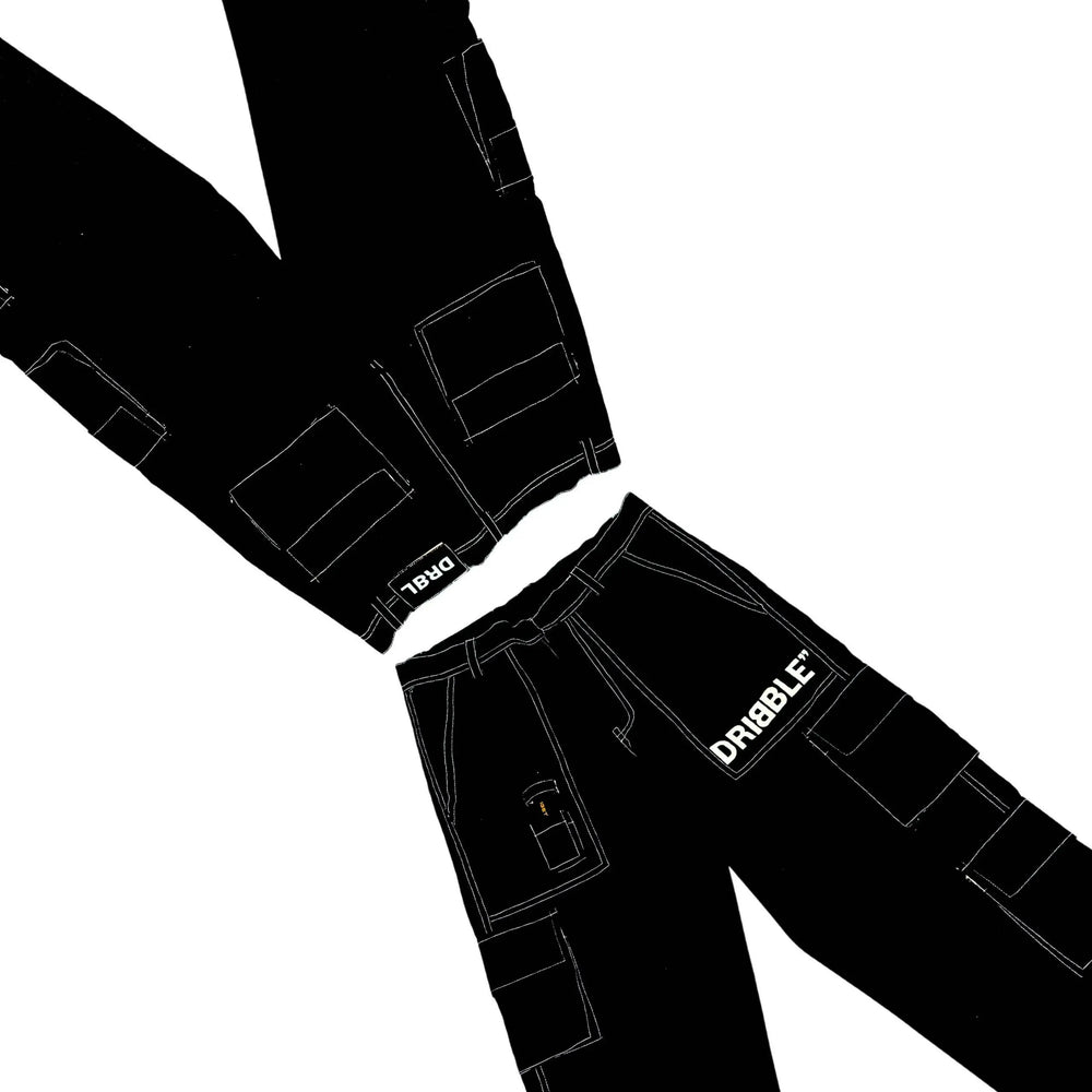 BLACK ESSENTIAL CARGOS