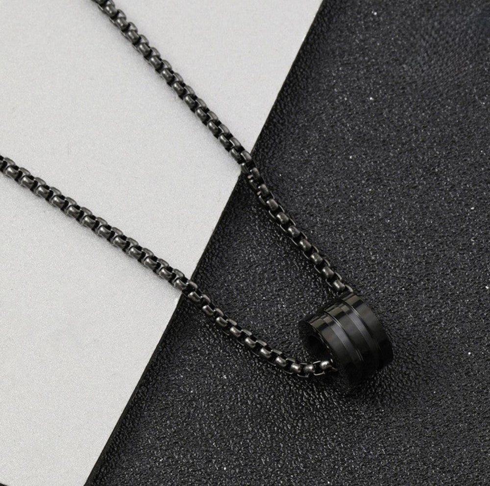 Black Tri Pendant