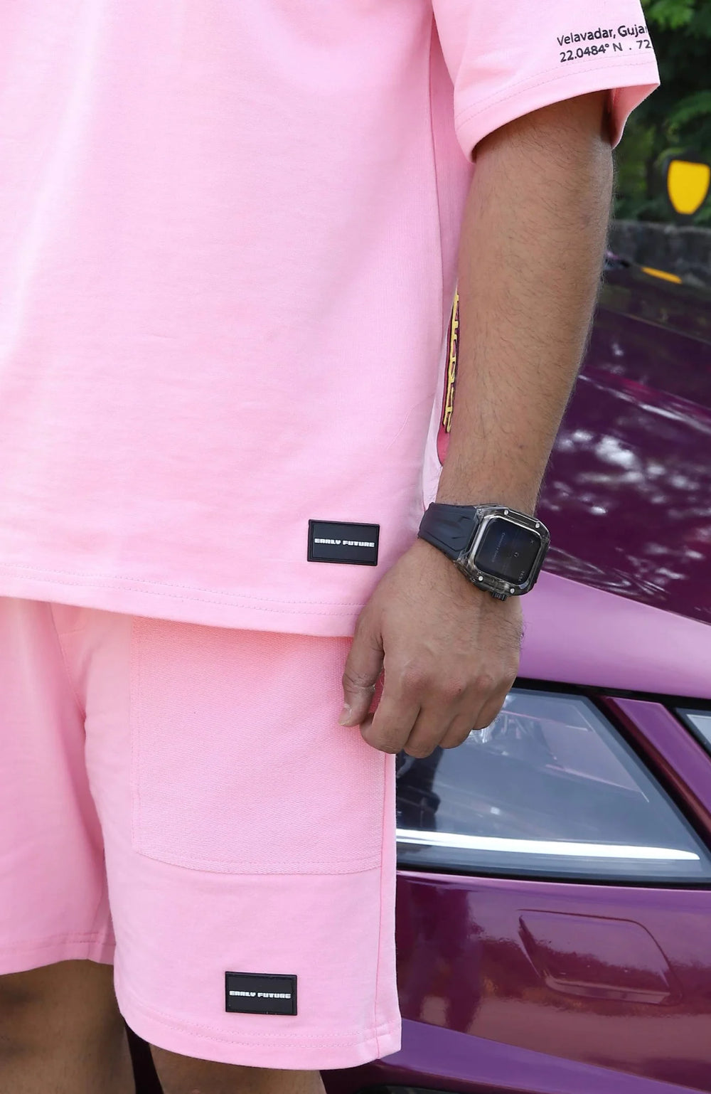 Heatwave Pink “NECESSARY” Shorts