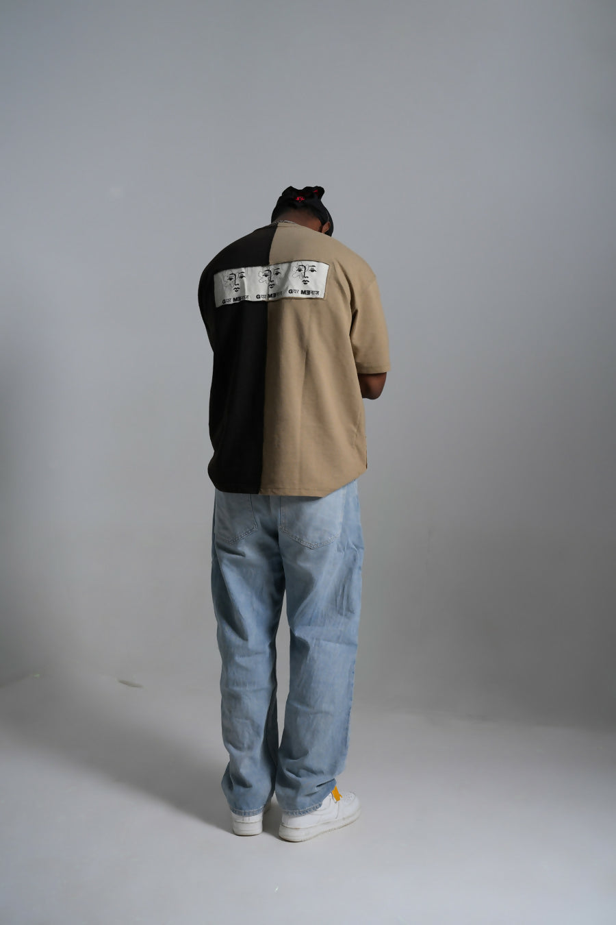 One of One Limited 50-50 FACE TEE