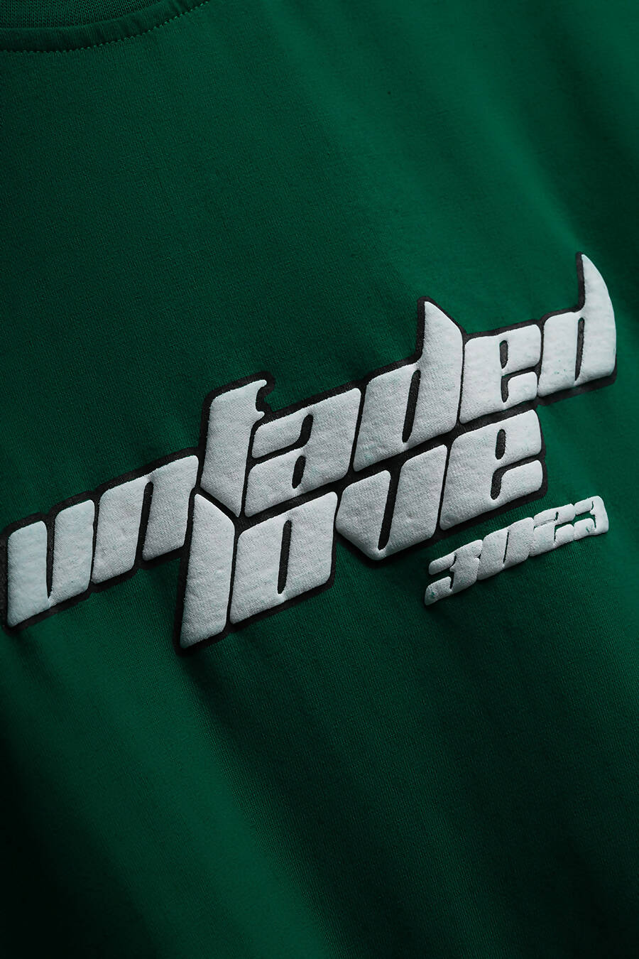 green oversized tshirt, 240 gsm, puff printing, streetwear clothing, streetwear