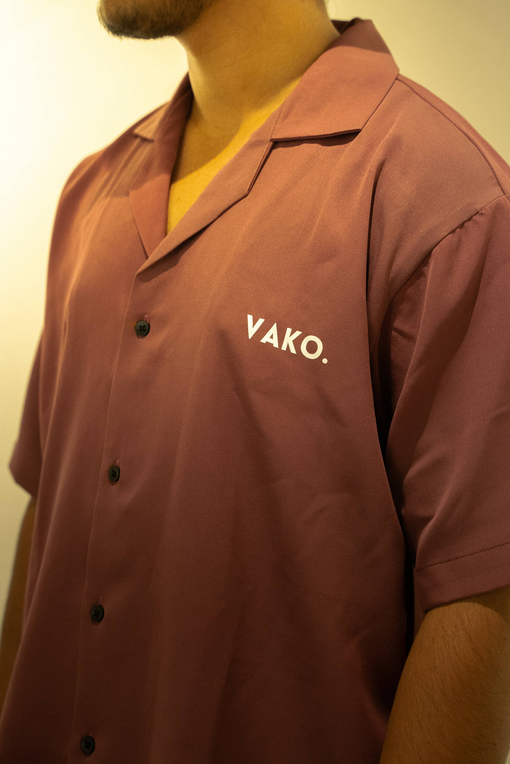 Son Of God Plum Bowling Shirt