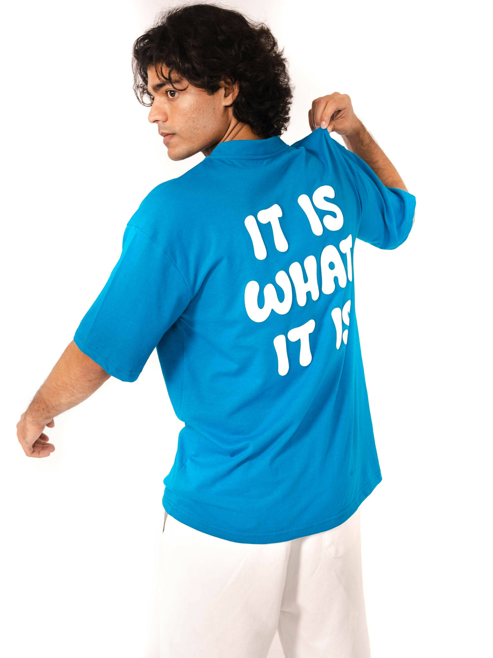 It Is What It Is Blue T-Shirt