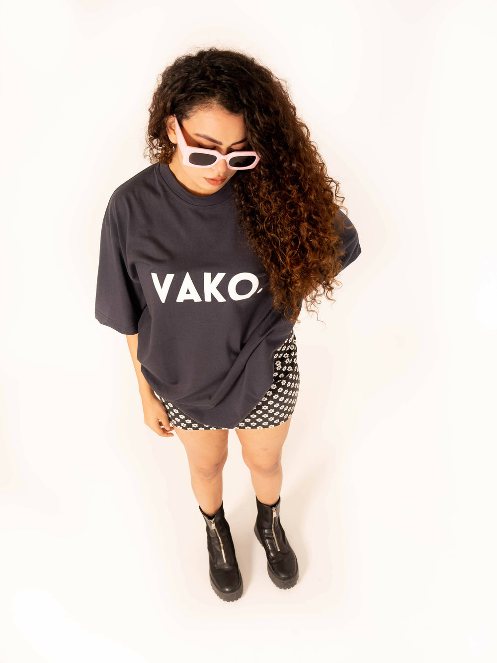Vako Grey Logo T-Shirt