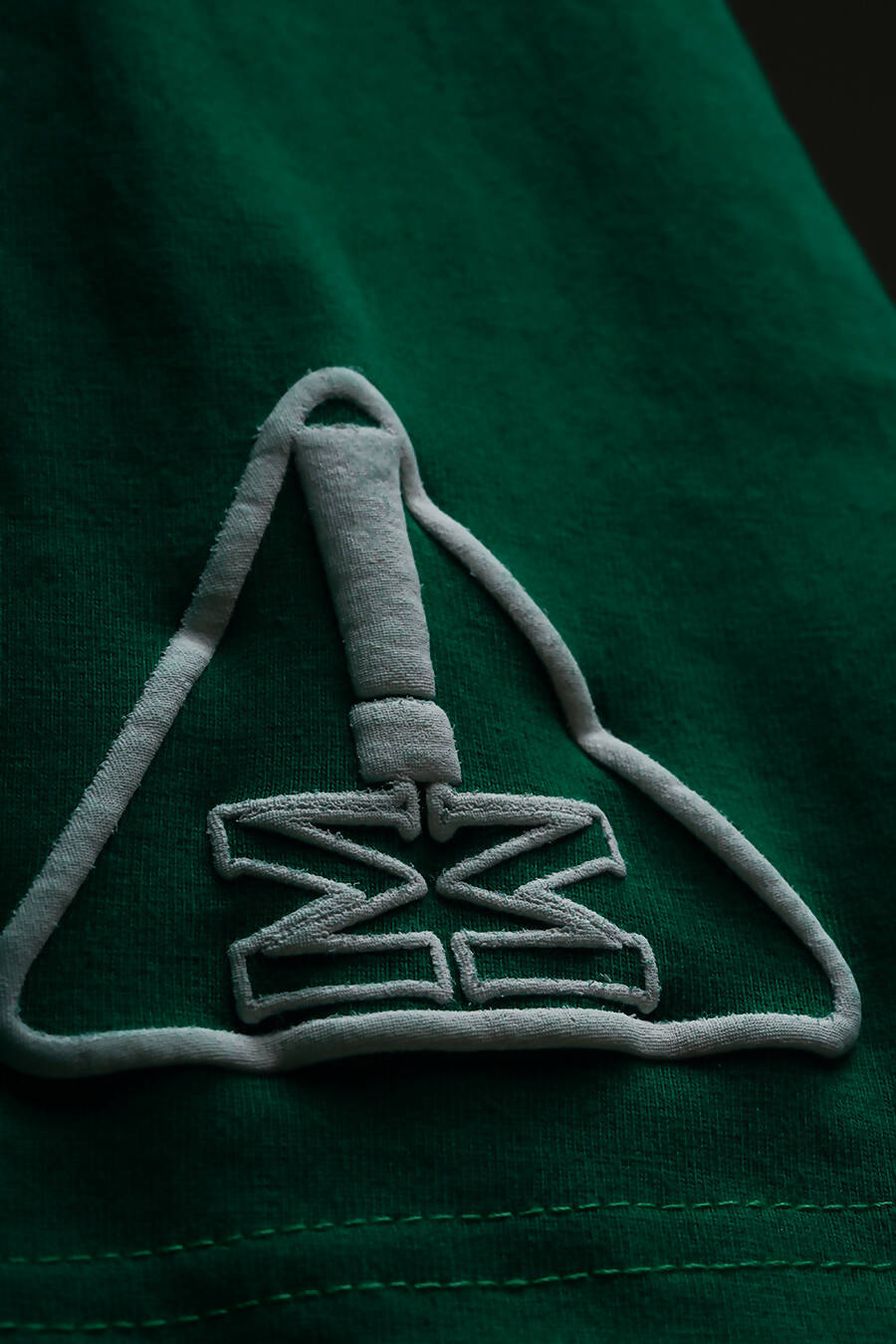 green oversized tshirt, 240 gsm, puff printing, streetwear clothing, streetwear