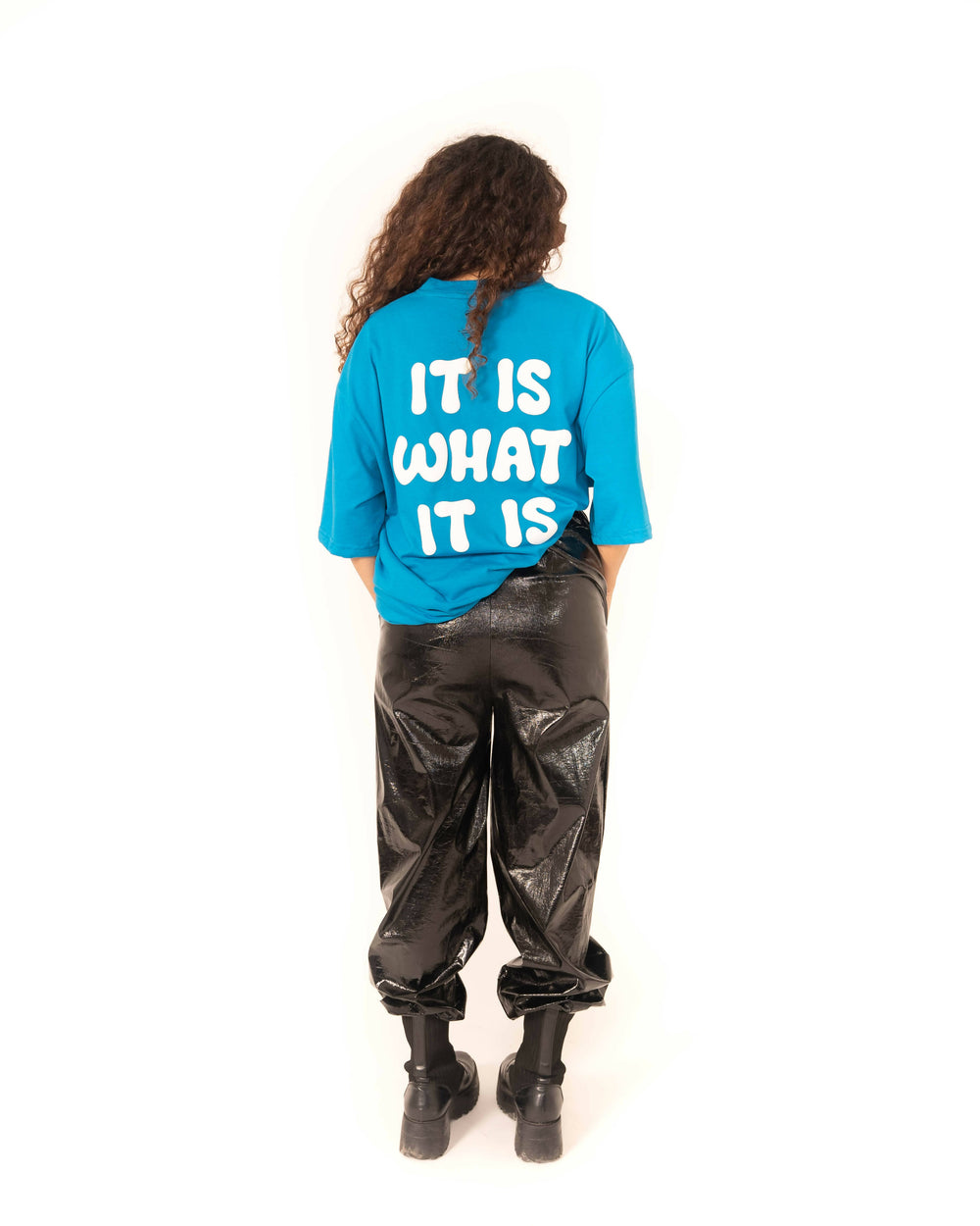 It Is What It Is Blue T-Shirt