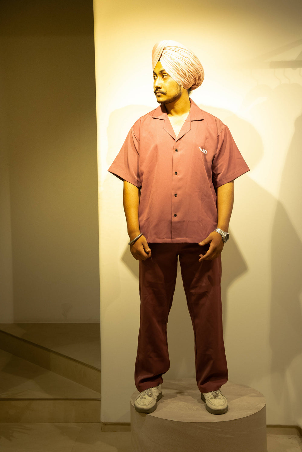Son Of God Plum Bowling Shirt